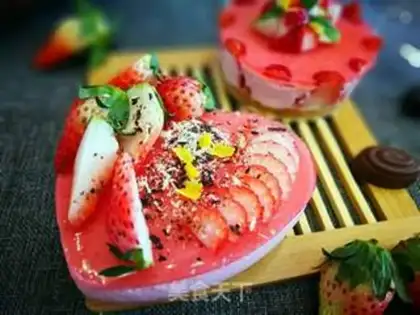 Make Strawberry Moose step 15