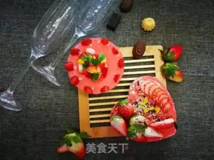 Make Strawberry Moose step 16