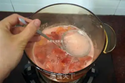 Make Banana strawberry jam step 8