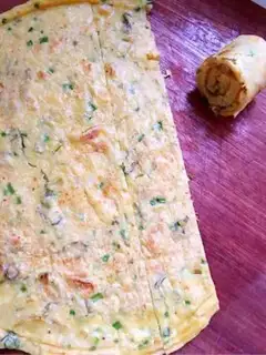 Make Korean chili pancakes step 4