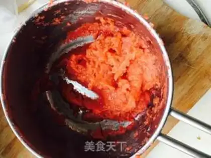 Make A mountain cake step 3
