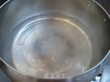 Make A spinach fried fan step 3