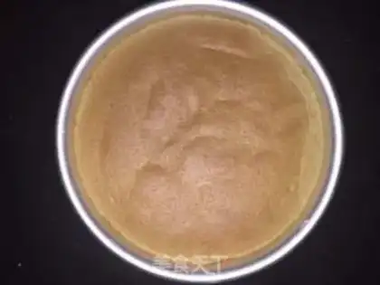 Make Six inches of black mixen cake step 12