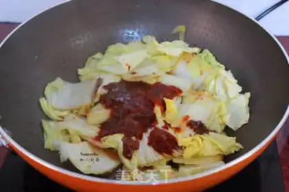 Make Pickle sauce and cabbage step 3