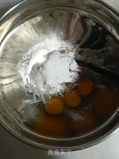 Make Bacon radish pancakes step 3