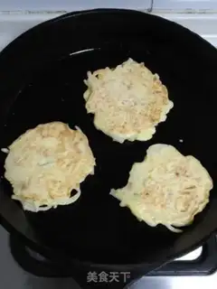 Make Bacon radish pancakes step 5