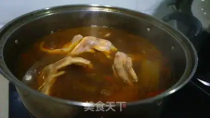 Make Spicy pig hoof step 17