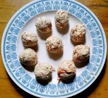 Make Cracky tofu meatballs step 6