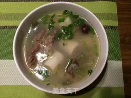 Make Hot lamb chops soup step 4