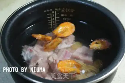 Make Porridge of abalone step 4