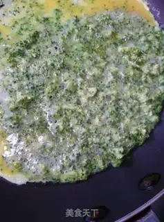 Make Orchid fried eggs step 5