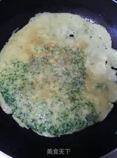 Make Orchid fried eggs step 6