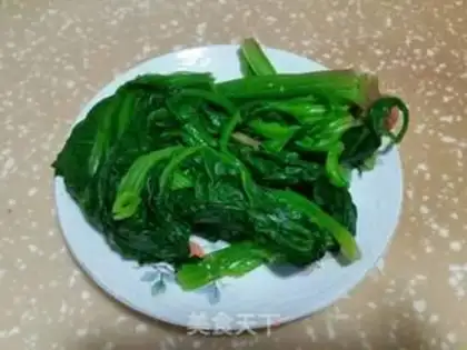 Make Spinach fried eggs step 0