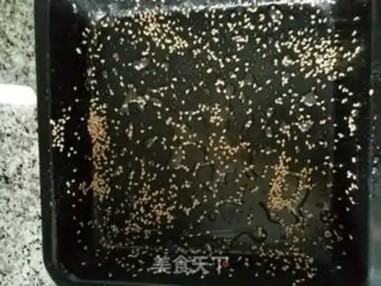 Make ♪ Honey-sesame-bread ♪ step 3
