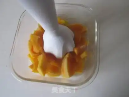 Make Potato pumpkin bun step 1