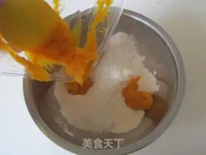 Make Potato pumpkin bun step 2