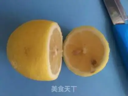 Make Lemon ice cream step 1