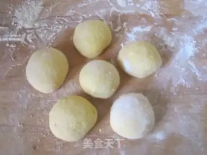 Make Potato pumpkin bun step 9