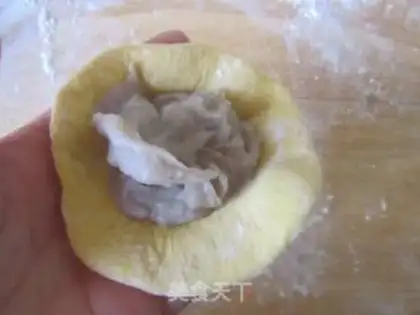 Make Potato pumpkin bun step 10