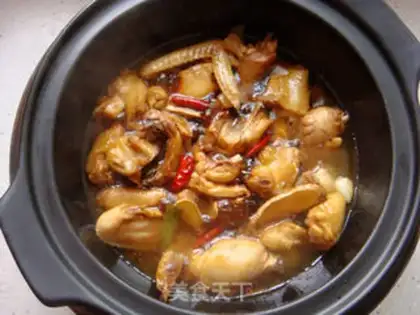 Make Three chickens in a casserole step 6
