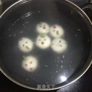 Make Little chicken sesame peanut soup step 13