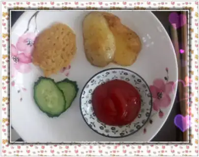 Make Potato rice burger step 4