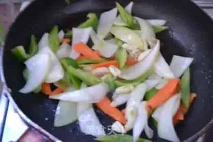 Make Black pepper beef step 4
