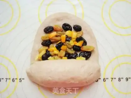 Make Brown wheat orange bun step 9