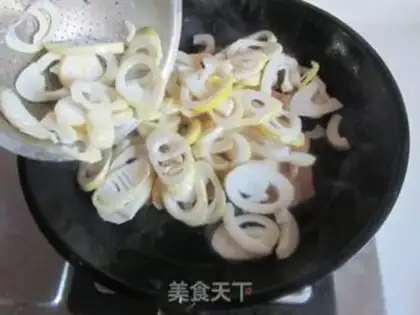 Make Spring fried meat step 5