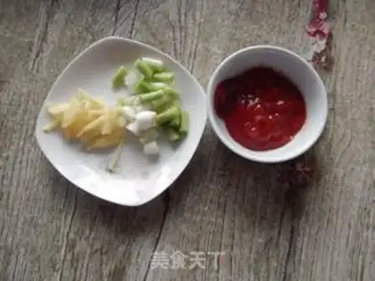 Make Tomato burn ribs step 1