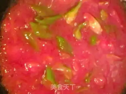 Make Tomato blossoms step 4