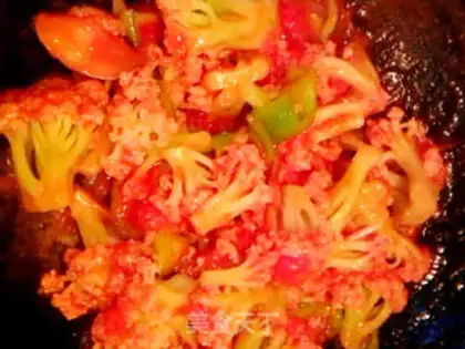 Make Tomato blossoms step 5