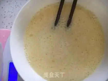 Make Bean-sand-sand-milk, honey-sprouts step 7