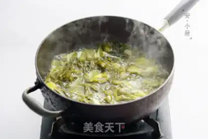 Make Sour soup, fat cow step 4
