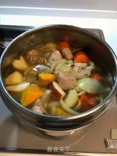 Make Japanese curry step 6