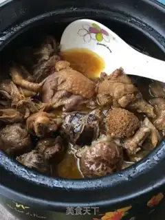 Make Chicken stew mushrooms step 13