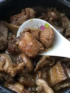 Make Chicken stew mushrooms step 14