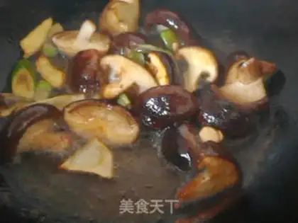 Make Mushroom oil step 4
