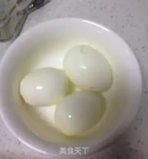 Make Boil the eggs with water step 0