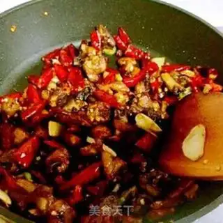 Make Spicy chicken step 15