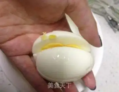 Make Boil the eggs with water step 1