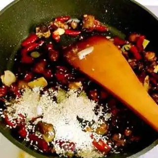 Make Spicy chicken step 16