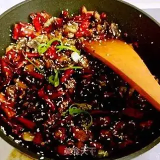 Make Spicy chicken step 17