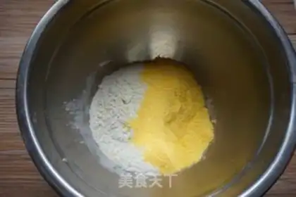 Make walnut corn paste step 0