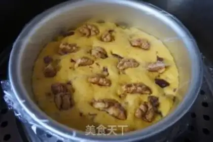 Make walnut corn paste step 5