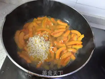 Make Double pumpkin porridge step 5