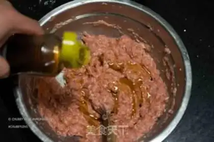 Make Salted egg meatloaf step 6