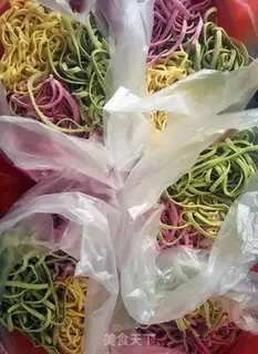Make Colored noodles step 10