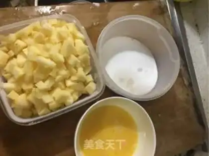 Make Apple pie step 1