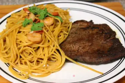 Make Steak pasta step 10
